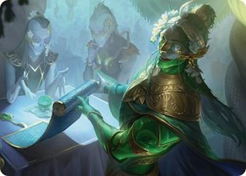 Sibsig Appraiser Art Card (8/54) [Tarkir: Dragonstorm Art Series] | Jomio and Rueliete's Cards and Comics