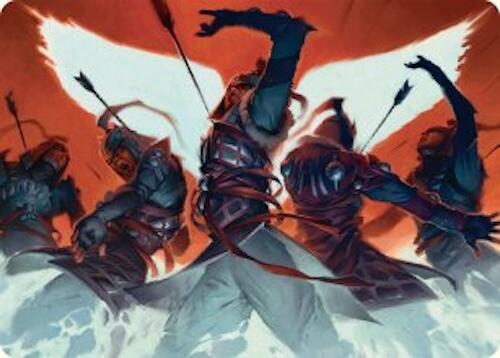 Desperate Measures Art Card (11/54) [Tarkir: Dragonstorm Art Series] | Jomio and Rueliete's Cards and Comics