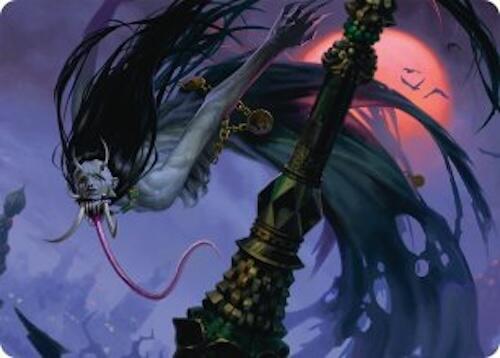 Qarsi Revenant Art Card (12/54) [Tarkir: Dragonstorm Art Series] | Jomio and Rueliete's Cards and Comics