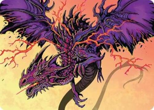 Stormshriek Feral Art Card (35/54) [Tarkir: Dragonstorm Art Series] | Jomio and Rueliete's Cards and Comics