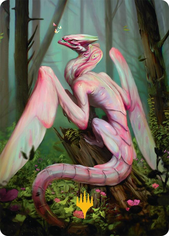Bloomvine Regent Art Card (46/54) (Gold-Stamped) [Tarkir: Dragonstorm Art Series] | Jomio and Rueliete's Cards and Comics