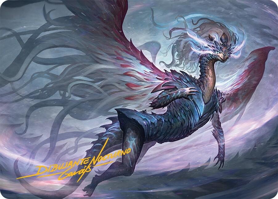 Shiko, Paragon of the Way Art Card (37/54) (Gold-Stamped Signature) [Tarkir: Dragonstorm Art Series] | Jomio and Rueliete's Cards and Comics