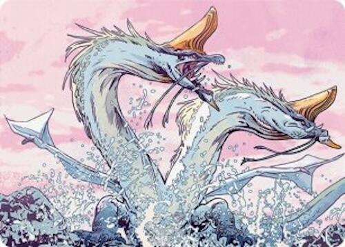 Twinmaw Stormbrood Art Card (39/54) [Tarkir: Dragonstorm Art Series] | Jomio and Rueliete's Cards and Comics