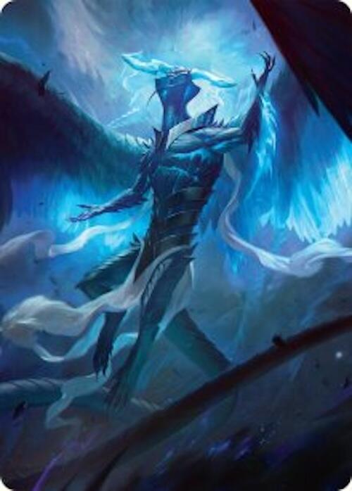 Ugin, Eye of the Storms Art Card (1/54) [Tarkir: Dragonstorm Art Series] | Jomio and Rueliete's Cards and Comics