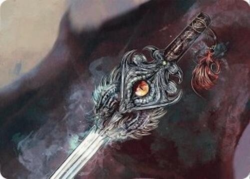 Dragonfire Blade Art Card (40/54) [Tarkir: Dragonstorm Art Series] | Jomio and Rueliete's Cards and Comics