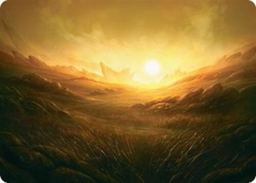 Plains Art Card (31/54) [Tarkir: Dragonstorm Art Series] | Jomio and Rueliete's Cards and Comics