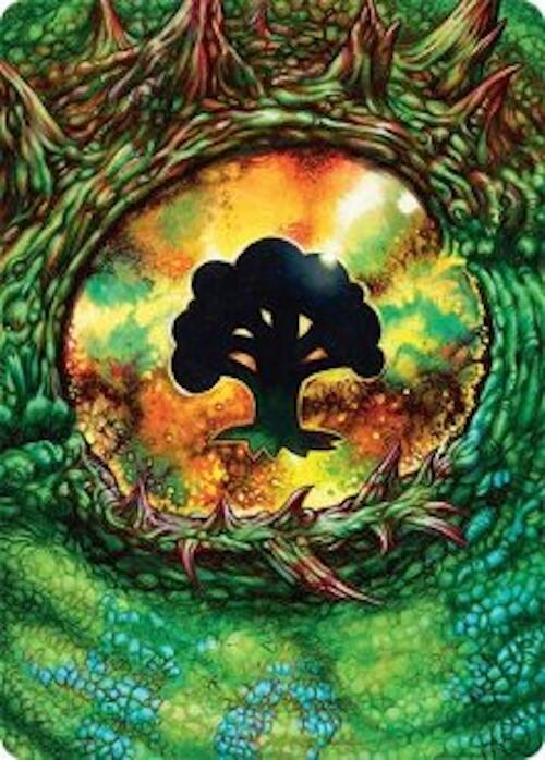 Forest Art Card (32/54) [Tarkir: Dragonstorm Art Series] | Jomio and Rueliete's Cards and Comics