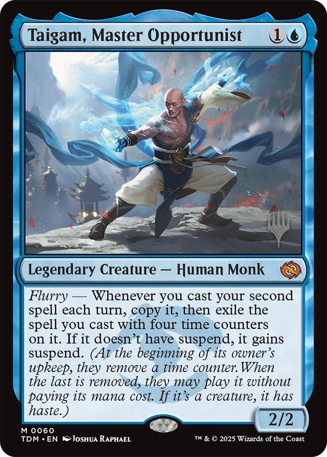 Taigam, Master Opportunist [Tarkir: Dragonstorm Promos] | Jomio and Rueliete's Cards and Comics