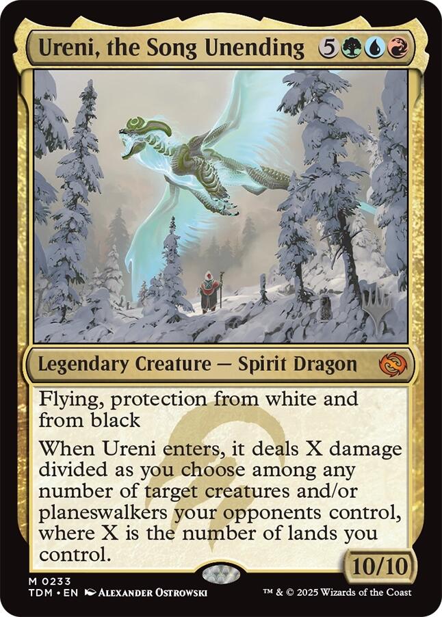 Ureni, the Song Unending (Promo Pack) [Tarkir: Dragonstorm Promos] | Jomio and Rueliete's Cards and Comics