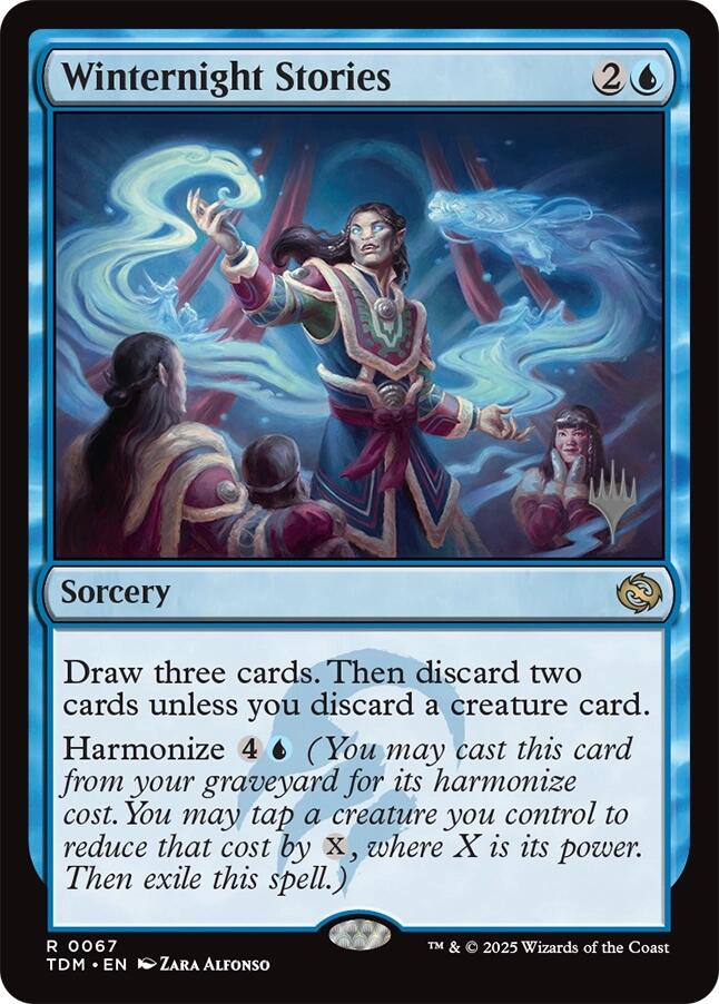Winternight Stories (Promo Pack) [Tarkir: Dragonstorm Promos] | Jomio and Rueliete's Cards and Comics