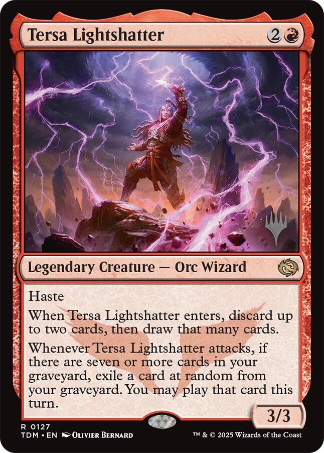 Tersa Lightshatter [Tarkir: Dragonstorm Promos] | Jomio and Rueliete's Cards and Comics
