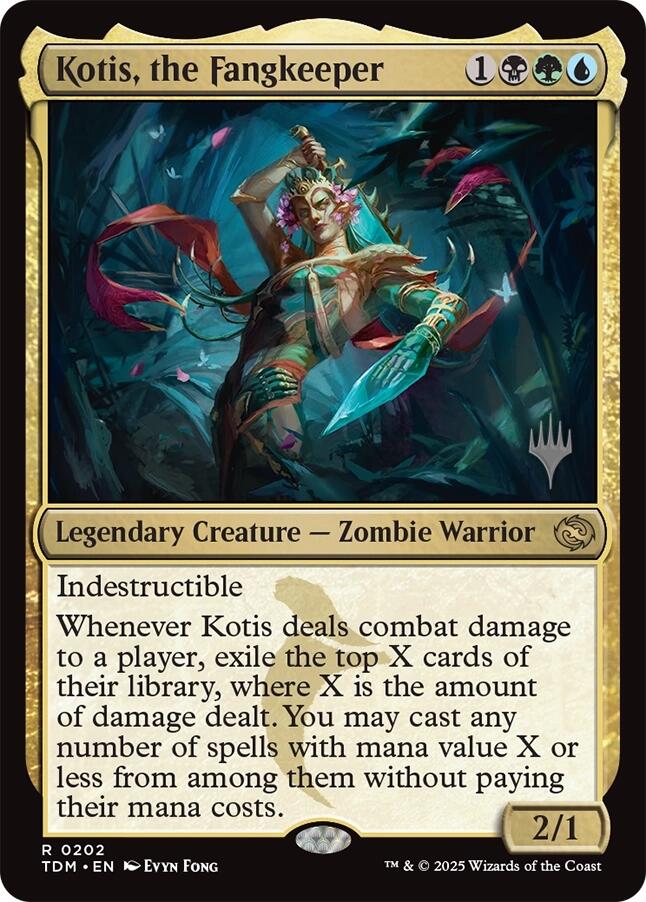 Kotis, the Fangkeeper (Promo Pack) [Tarkir: Dragonstorm Promos] | Jomio and Rueliete's Cards and Comics