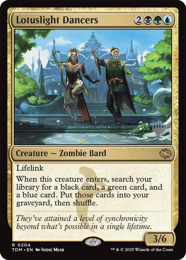 Lotuslight Dancers [Tarkir: Dragonstorm Promos] | Jomio and Rueliete's Cards and Comics