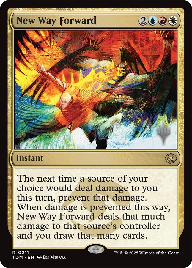 New Way Forward [Tarkir: Dragonstorm Promos] | Jomio and Rueliete's Cards and Comics