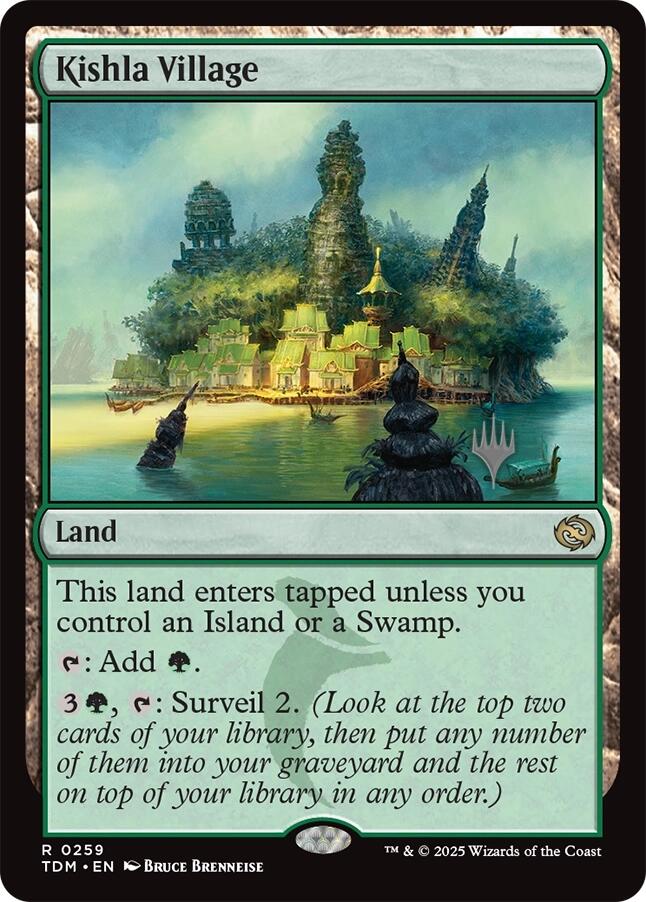 Kishla Village [Tarkir: Dragonstorm Promos] | Jomio and Rueliete's Cards and Comics