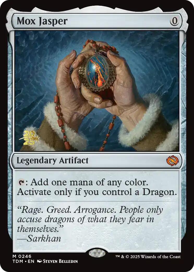 Mox Jasper [Tarkir: Dragonstorm Prerelease Promos] | Jomio and Rueliete's Cards and Comics