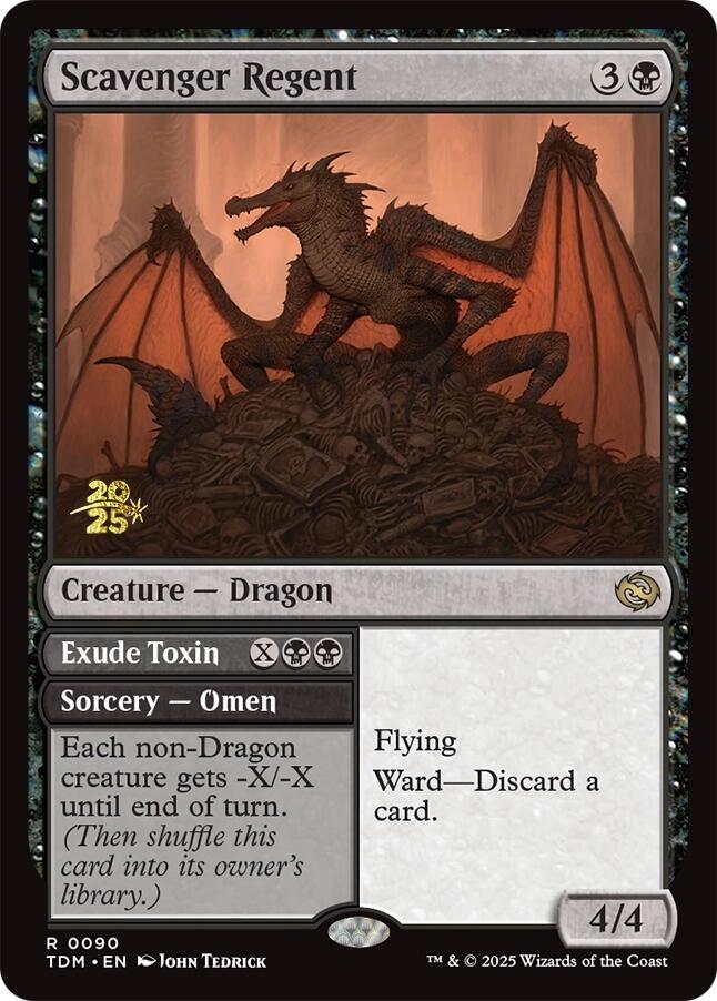 Scavenger Regent [Tarkir: Dragonstorm Prerelease Promos] | Jomio and Rueliete's Cards and Comics