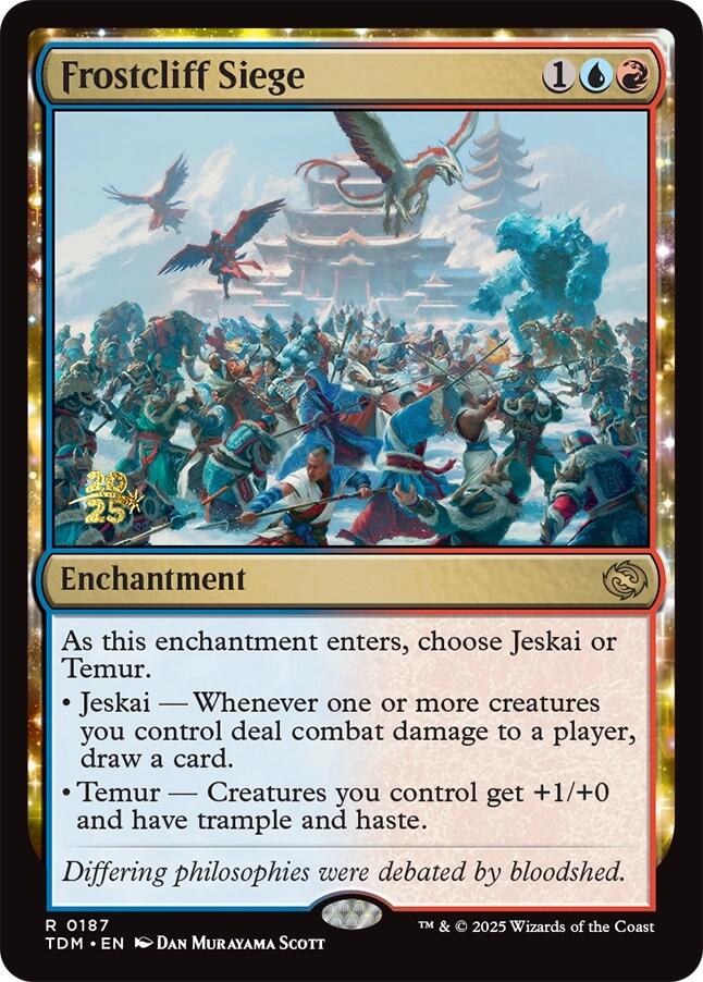 Frostcliff Siege [Tarkir: Dragonstorm Prerelease Promos] | Jomio and Rueliete's Cards and Comics