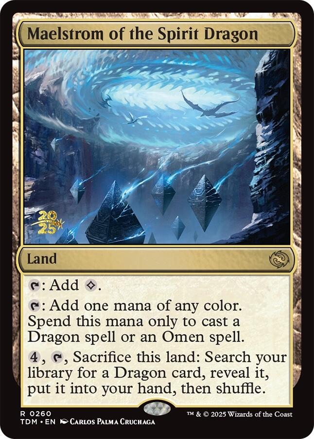 Maelstrom of the Spirit Dragon [Tarkir: Dragonstorm Prerelease Promos] | Jomio and Rueliete's Cards and Comics