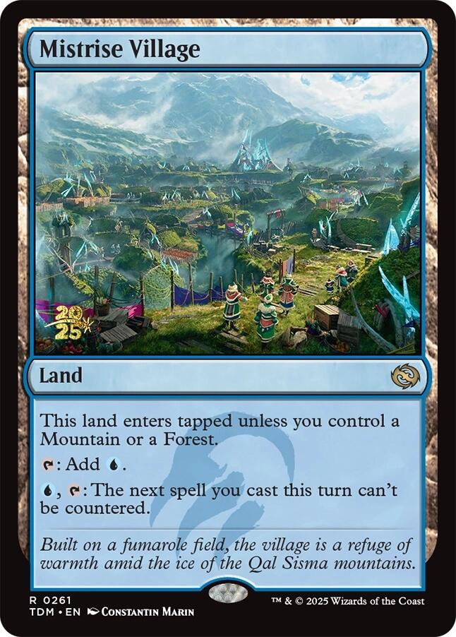 Mistrise Village [Tarkir: Dragonstorm Prerelease Promos] | Jomio and Rueliete's Cards and Comics