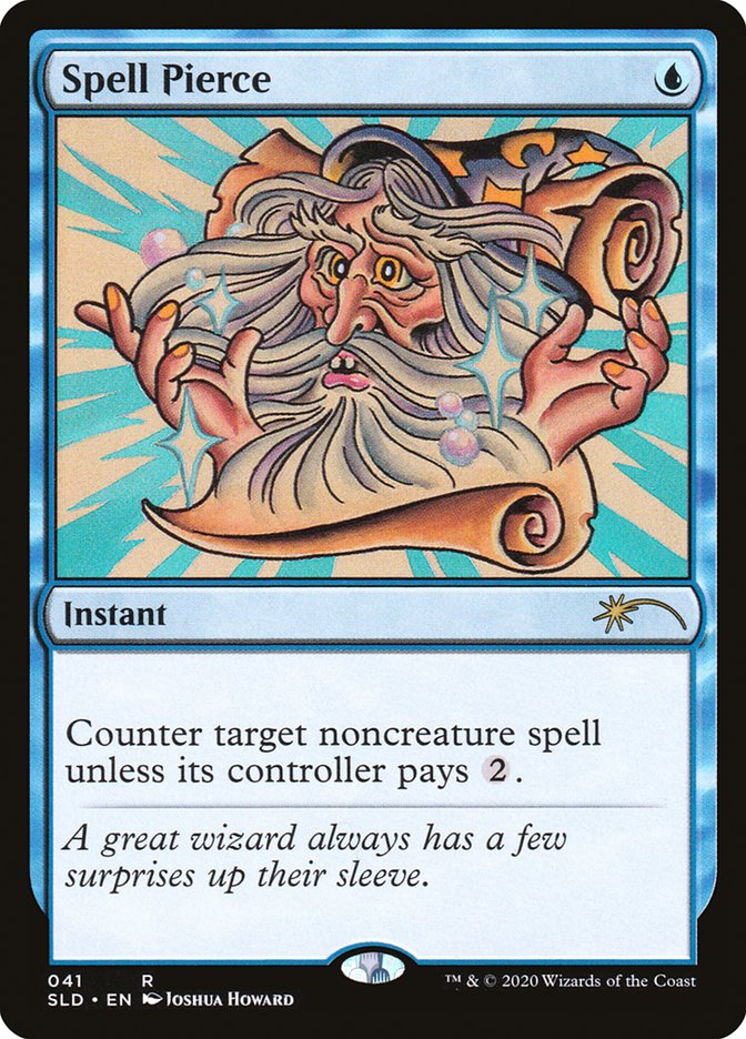Spell Pierce [Secret Lair Drop Series] | Jomio and Rueliete's Cards and Comics
