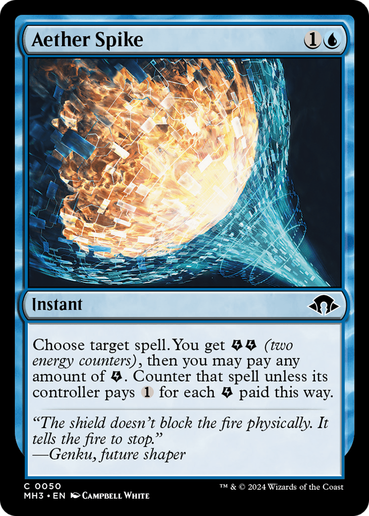 Aether Spike [Modern Horizons 3] | Jomio and Rueliete's Cards and Comics