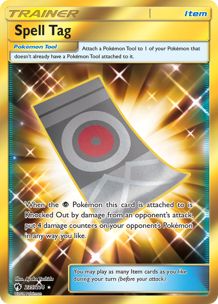 Spell Tag (235/214) [Sun & Moon: Lost Thunder] | Jomio and Rueliete's Cards and Comics