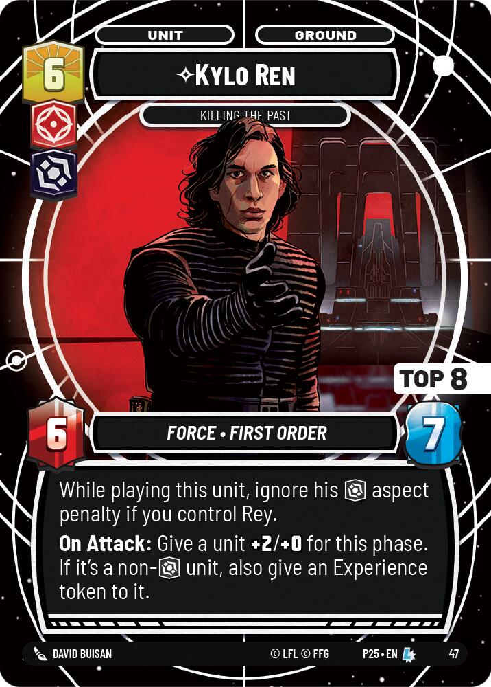 Kylo Ren - Killing the Past (47) (Top 8) (47) [Store Showdown Promos] | Jomio and Rueliete's Cards and Comics