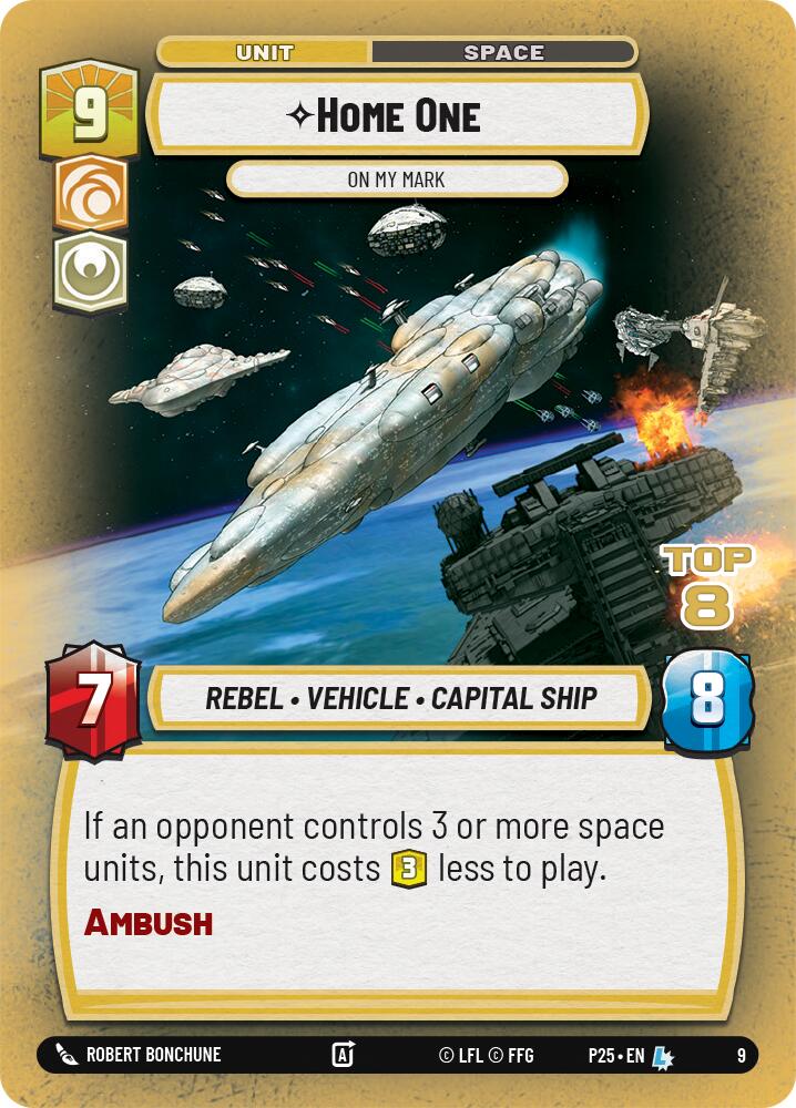 Home One - On My Mark (9) (Top 8) (9) [Store Showdown Promos] | Jomio and Rueliete's Cards and Comics