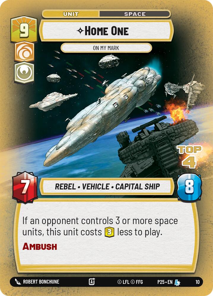 Home One - On My Mark (10) (Top 4) (10) [Store Showdown Promos] | Jomio and Rueliete's Cards and Comics