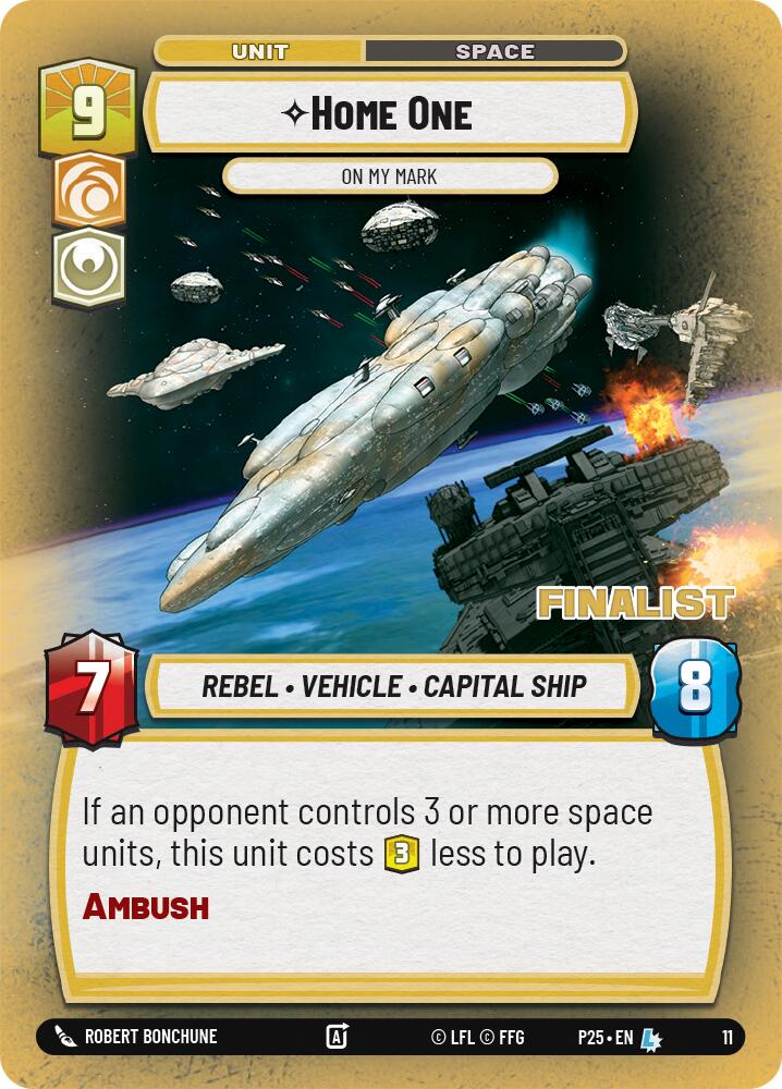 Home One - On My Mark (11) (Finalist) (11) [Store Showdown Promos] | Jomio and Rueliete's Cards and Comics