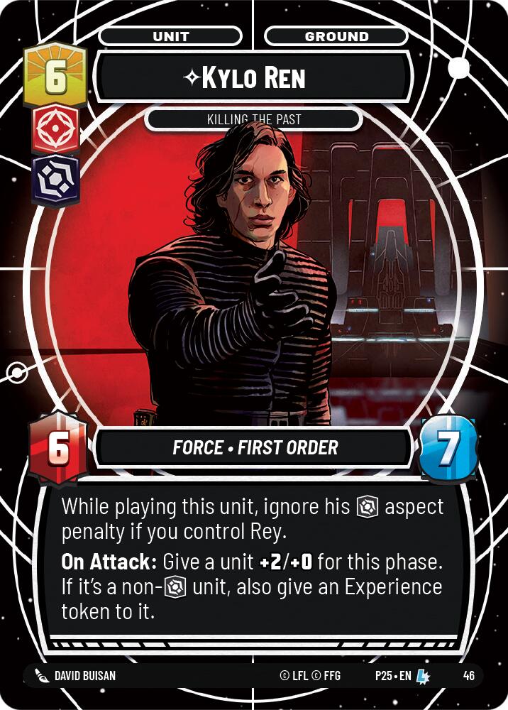 Kylo Ren - Killing the Past (46) (Day 2) (46) [Store Showdown Promos] | Jomio and Rueliete's Cards and Comics