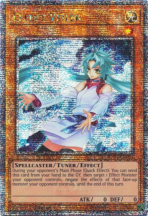Effect Veiler (New Art) [RA04-EN004] Quarter Century Secret Rare | Jomio and Rueliete's Cards and Comics