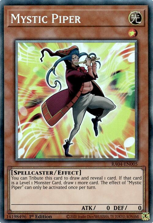 Mystic Piper [RA04-EN005] Prismatic Collector's Rare | Jomio and Rueliete's Cards and Comics
