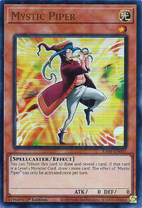Mystic Piper [RA04-EN005] Ultra Rare | Jomio and Rueliete's Cards and Comics