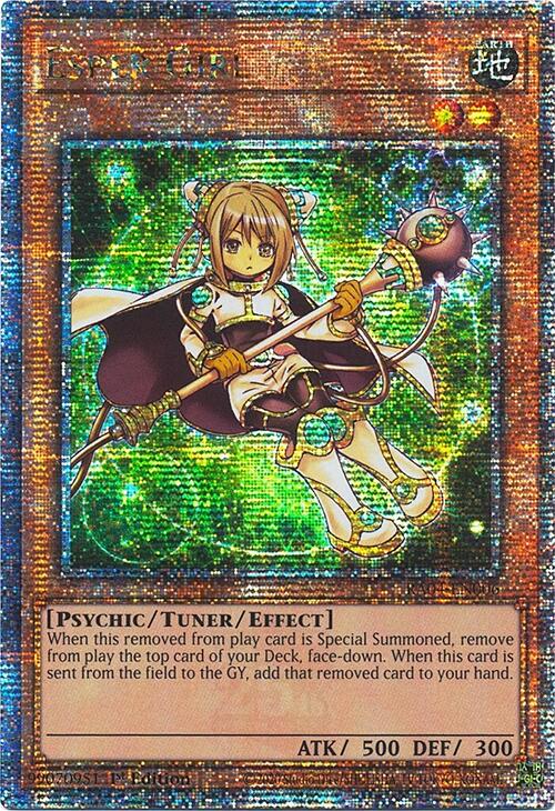 Esper Girl [RA04-EN006] Quarter Century Secret Rare | Jomio and Rueliete's Cards and Comics
