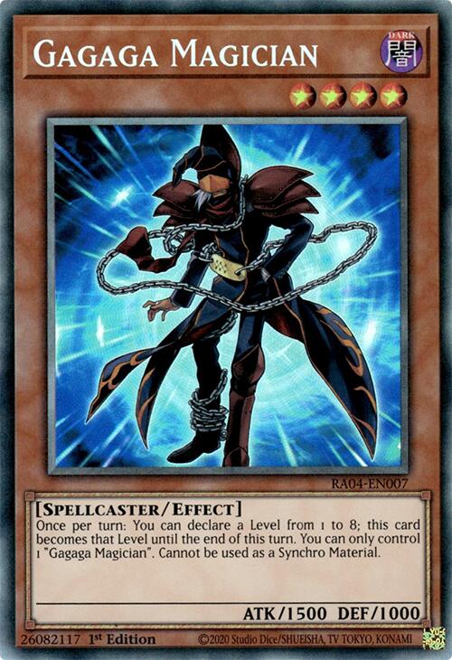 Gagaga Magician [RA04-EN007] Prismatic Collector's Rare | Jomio and Rueliete's Cards and Comics