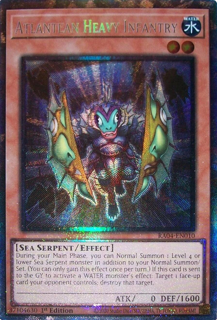 Atlantean Heavy Infantry [RA04-EN010] Prismatic Collector's Rare | Jomio and Rueliete's Cards and Comics