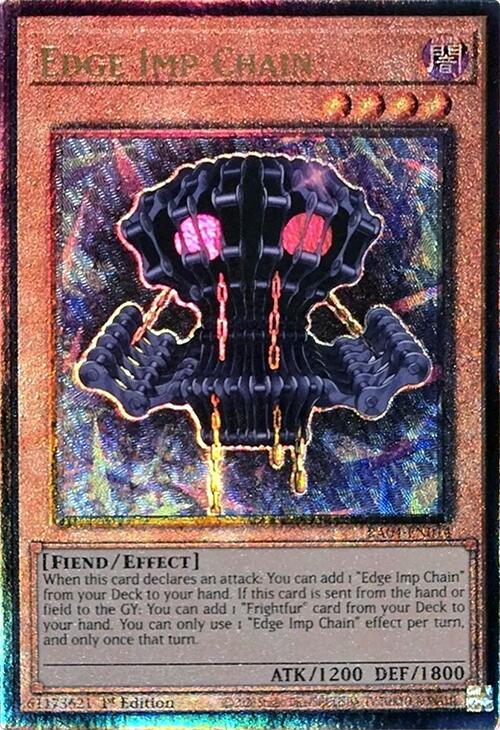 Edge Imp Chain [RA04-EN014] Prismatic Ultimate Rare | Jomio and Rueliete's Cards and Comics