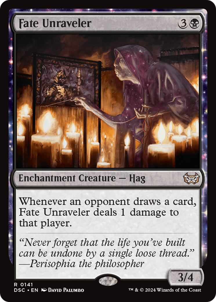 Fate Unraveler [Duskmourn: House of Horror Commander] | Jomio and Rueliete's Cards and Comics