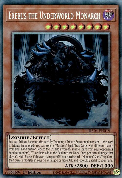 Erebus the Underworld Monarch [RA04-EN019] Prismatic Collector's Rare | Jomio and Rueliete's Cards and Comics