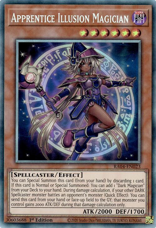 Apprentice Illusion Magician [RA04-EN023] Prismatic Collector's Rare | Jomio and Rueliete's Cards and Comics