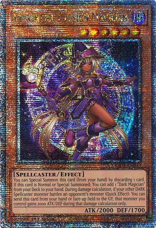 Apprentice Illusion Magician [RA04-EN023] Quarter Century Secret Rare | Jomio and Rueliete's Cards and Comics