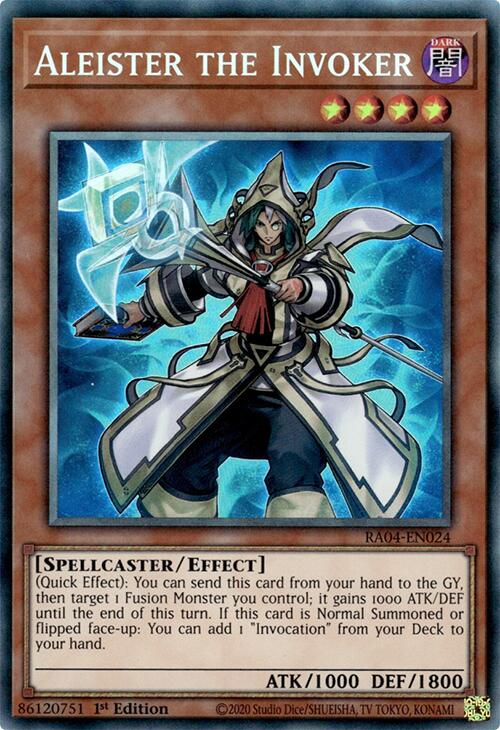 Aleister the Invoker (Alternate Art) [RA04-EN024] Prismatic Collector's Rare | Jomio and Rueliete's Cards and Comics