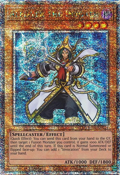 Aleister the Invoker (Alternate Art) [RA04-EN024] Quarter Century Secret Rare | Jomio and Rueliete's Cards and Comics
