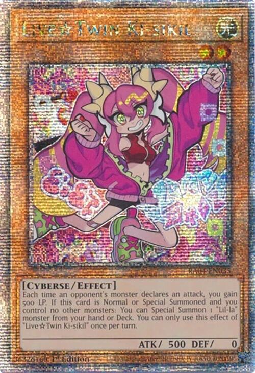 LiveTwin Ki-sikil [RA04-EN035] Quarter Century Secret Rare | Jomio and Rueliete's Cards and Comics