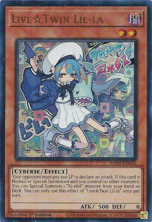 LiveTwin Lil-la [RA04-EN036] Ultra Rare | Jomio and Rueliete's Cards and Comics