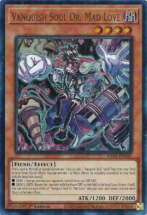 Vanquish Soul Dr. Mad Love [RA04-EN045] Ultra Rare | Jomio and Rueliete's Cards and Comics