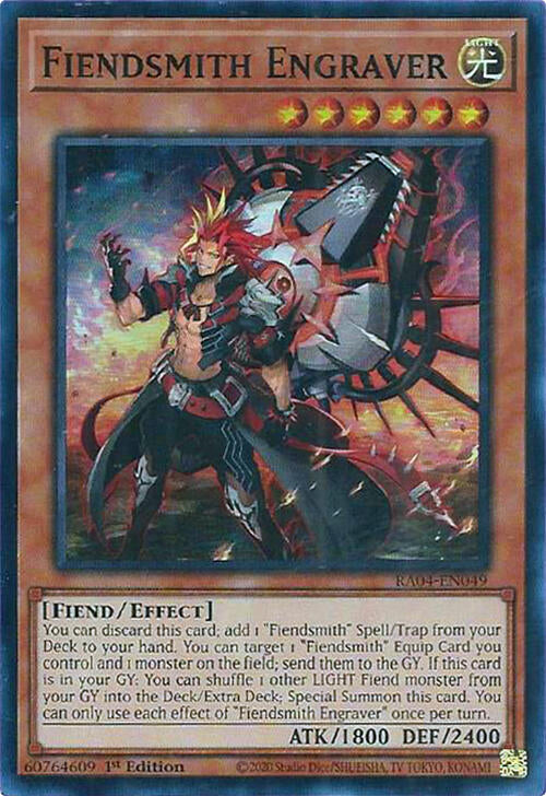 Fiendsmith Engraver [RA04-EN049] Super Rare | Jomio and Rueliete's Cards and Comics
