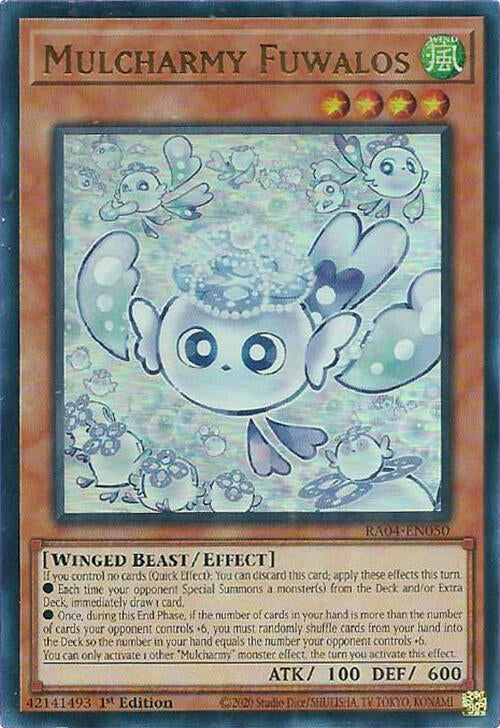 Mulcharmy Fuwalos [RA04-EN050] Ultra Rare | Jomio and Rueliete's Cards and Comics